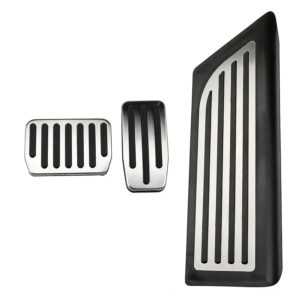 Car Foot Pad As Shown In The Figure Model Y Pedal Pad Aluminum Alloy And Rubber Easy Installation No Drilling For Tesla Model Y