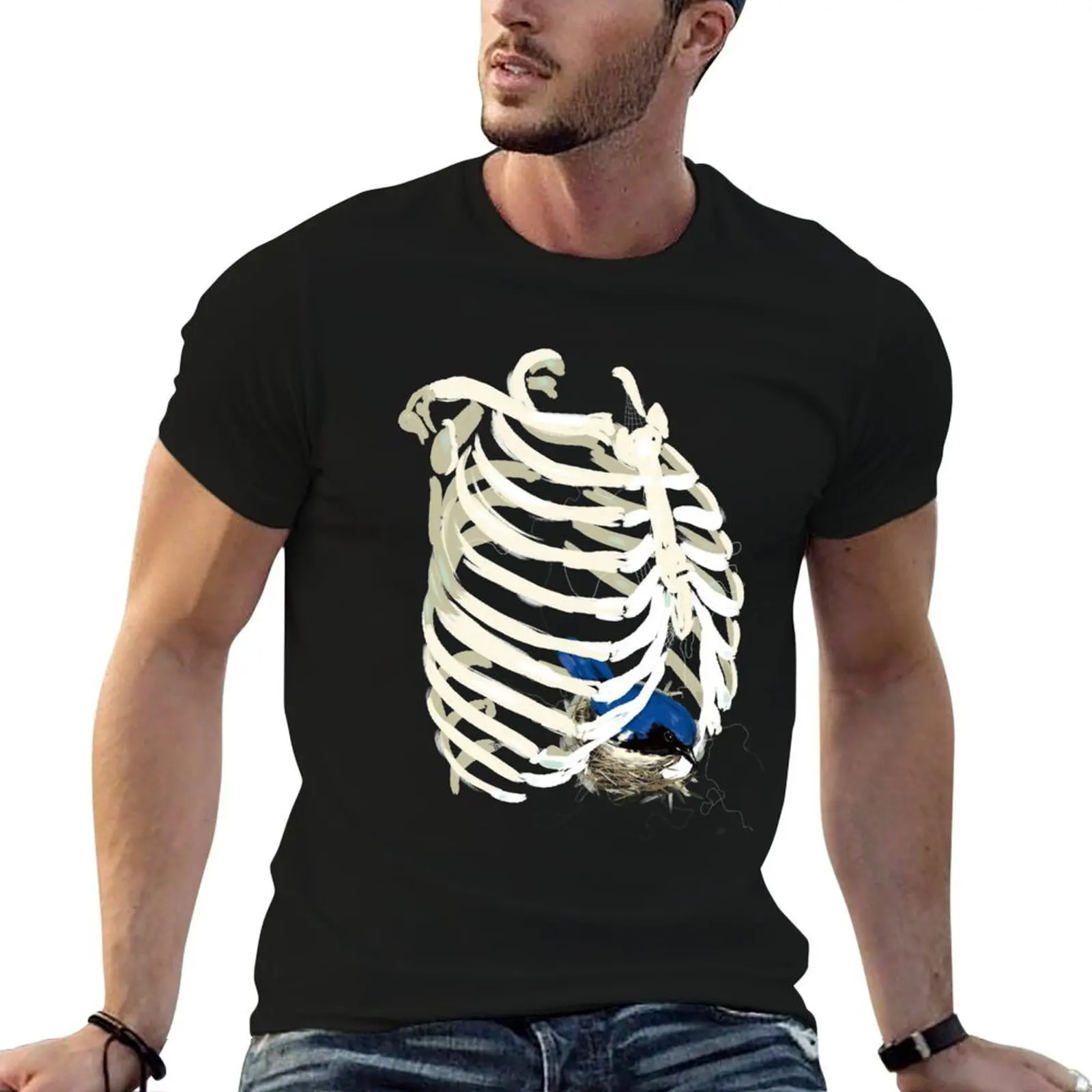 Warbler Nest T-Shirt Funny t-shirts korean fashion t shirt men