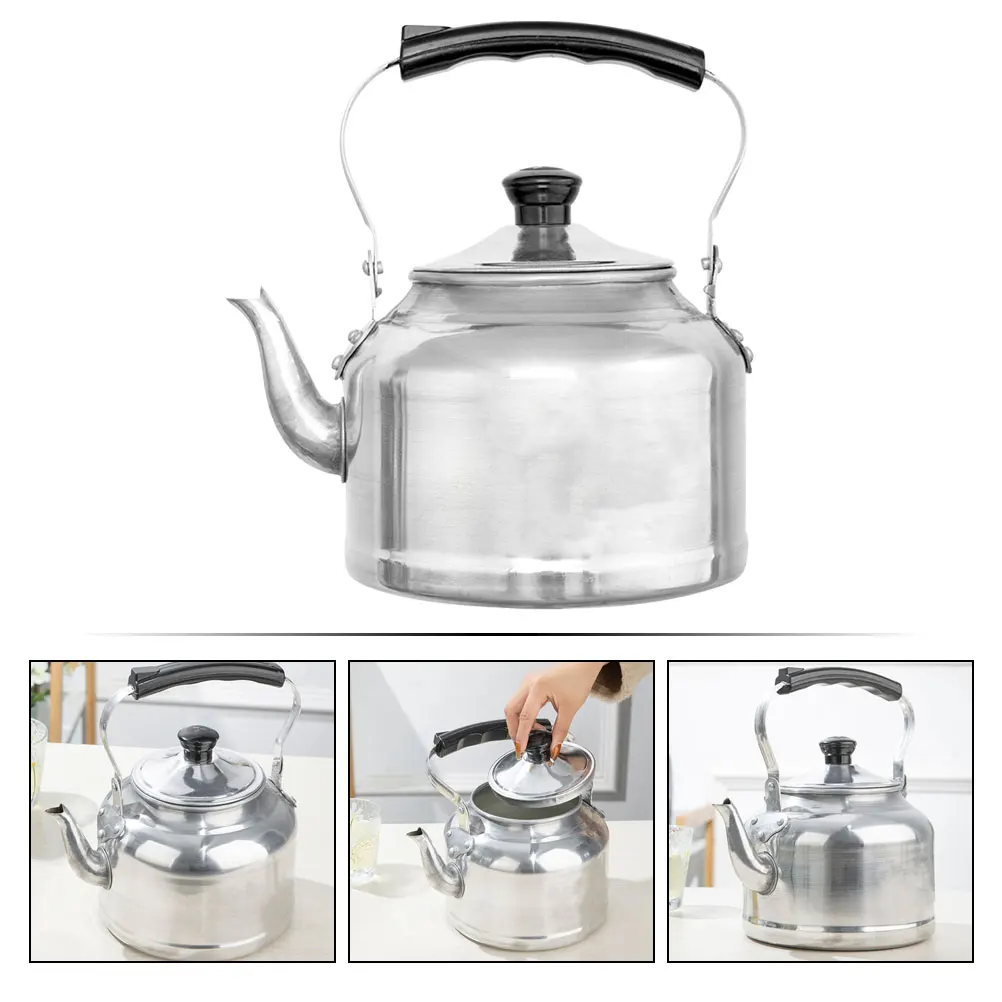 

Aluminum Kettle Polished High Capacity 4 5L Travel Portable Tea Tea Pot Aluminum Pot Camping Teapot Metal Water Jug