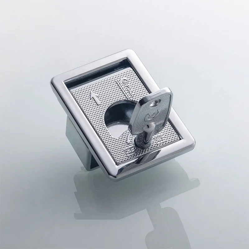 HOT 10PCS Zinc Alloy Industrial Machinery Locks Distribution Box Lock Switch Electric Cabinet Door Lock Chassis Locks Chromed