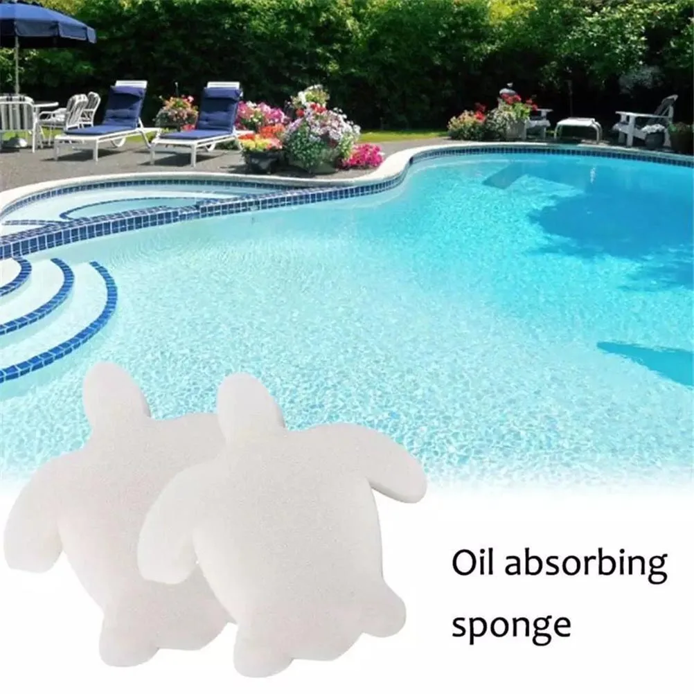 

10 Pcs Swimming Pool Filter Sponge Surface Area Tub High Efficiency Oil Absorbing