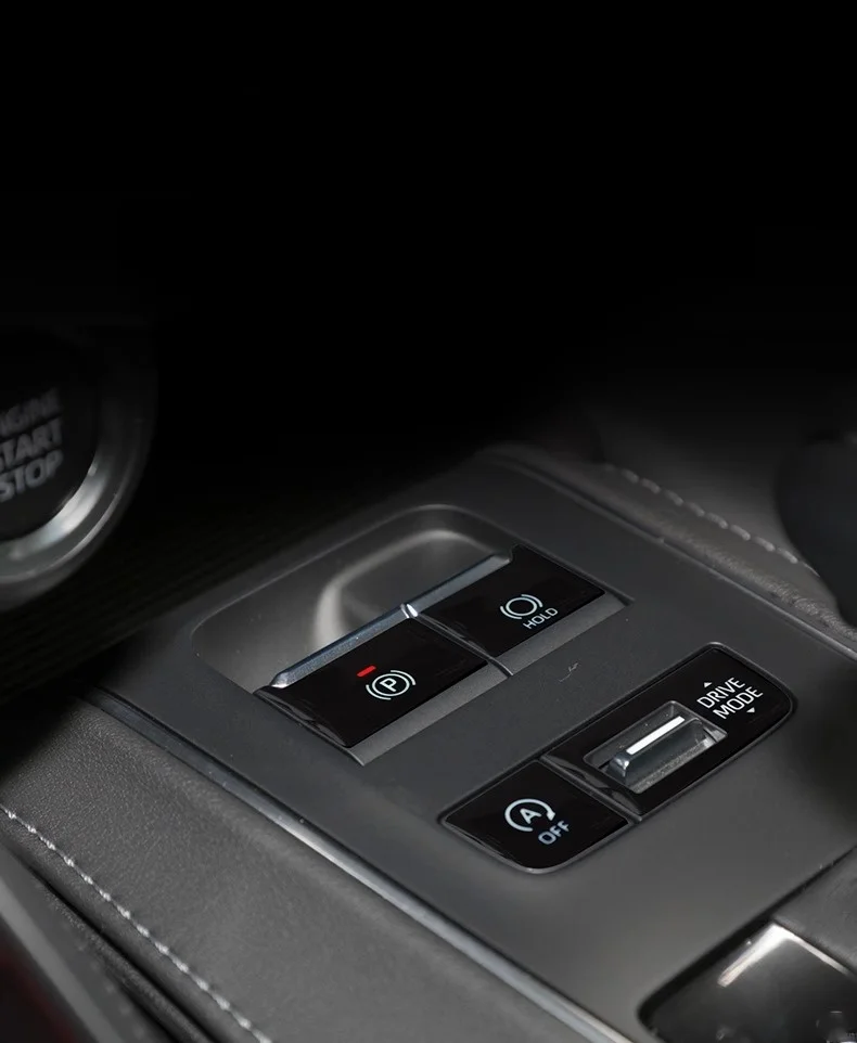 FOR Toyota Harrier 2022-2025 Gear Shift Button Steering Wheel Button Start Button Button Protection Sticker Car Accessorie view 5