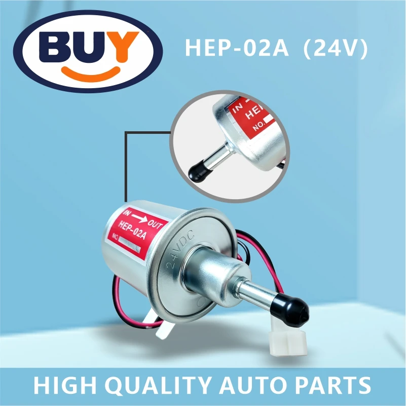 Electronic Fuel Pump HEP-02A(24V) Direct Current Drive Provide Continuous,Stable Fuel Supply To High-Pressure Pump XH2024