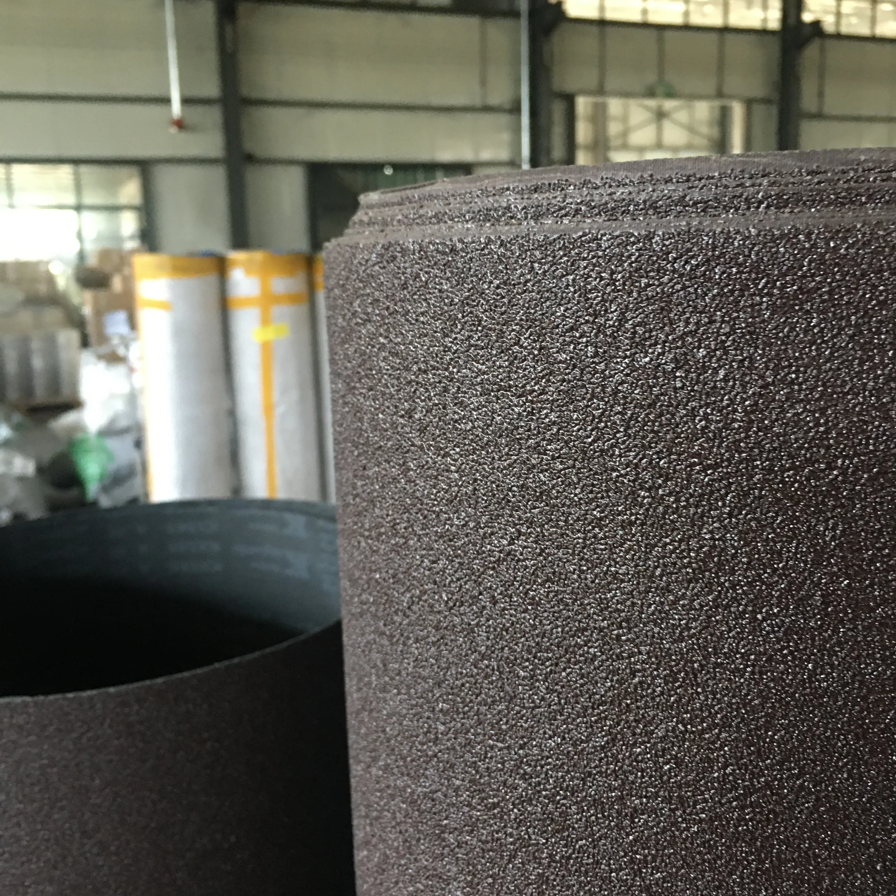 Abrasive Sandpaper Belt Abrasive Cloth Jumbo Roll For Polishing Machine