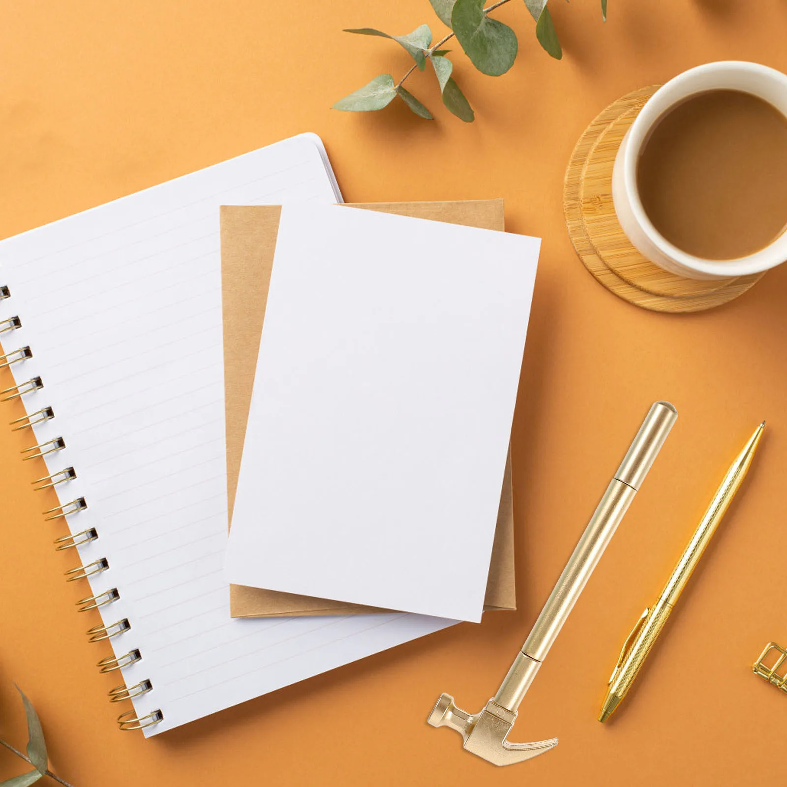 8 قطع من أقلام المطرقة الكرتونية، قلم حبر جل، غطاء بلاستيكي، تصميم مريح ومريح، هدية كتابة للطلاب #5