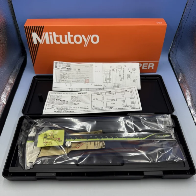 Mitutoyo Vernier Caliper LCD numérique 0,01 mm, haute précision, acier inoxydable résistant à l'usure, outil de mesure 150/200/300 mm