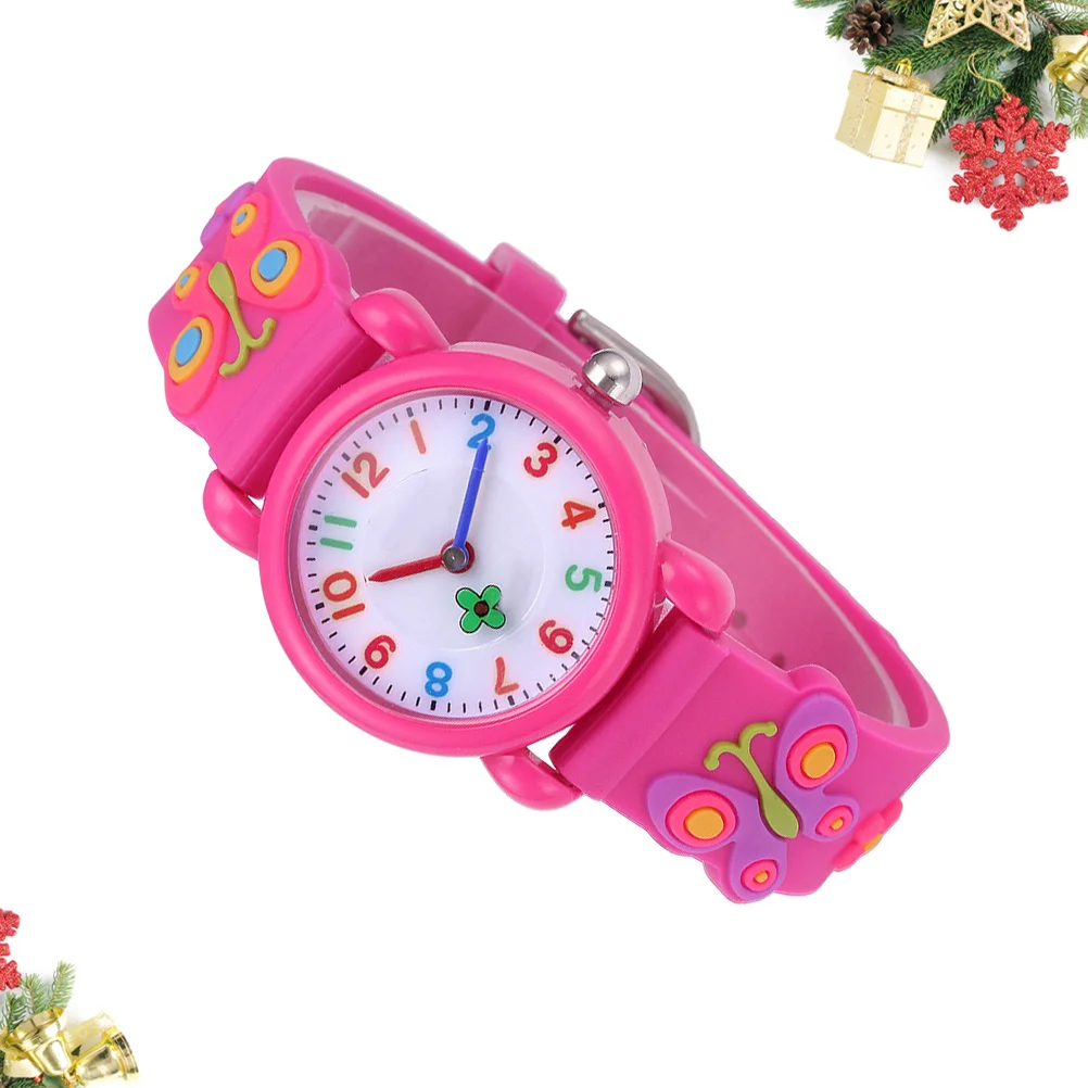Silicone Cartoon Watch Creative Quartz Lovely Pattern Comfortable Strap Fashion Watch Birthday Gift for Students