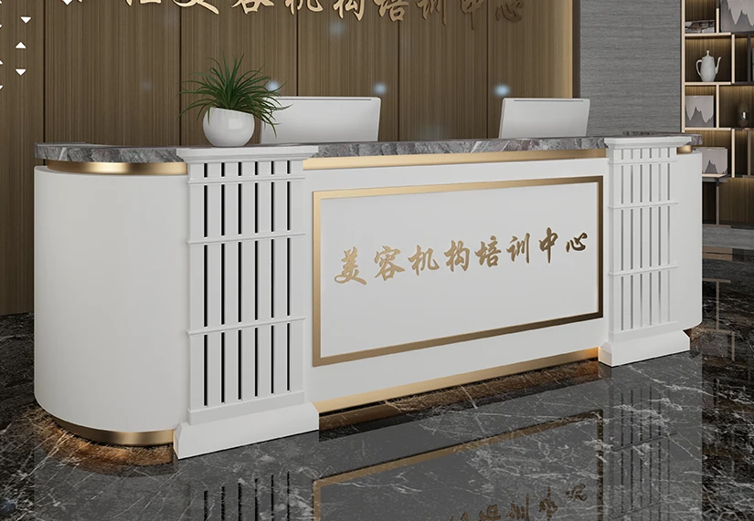 Customization of barber shop, beauty salon, cashier, bar counter, consultation counter, baking paint