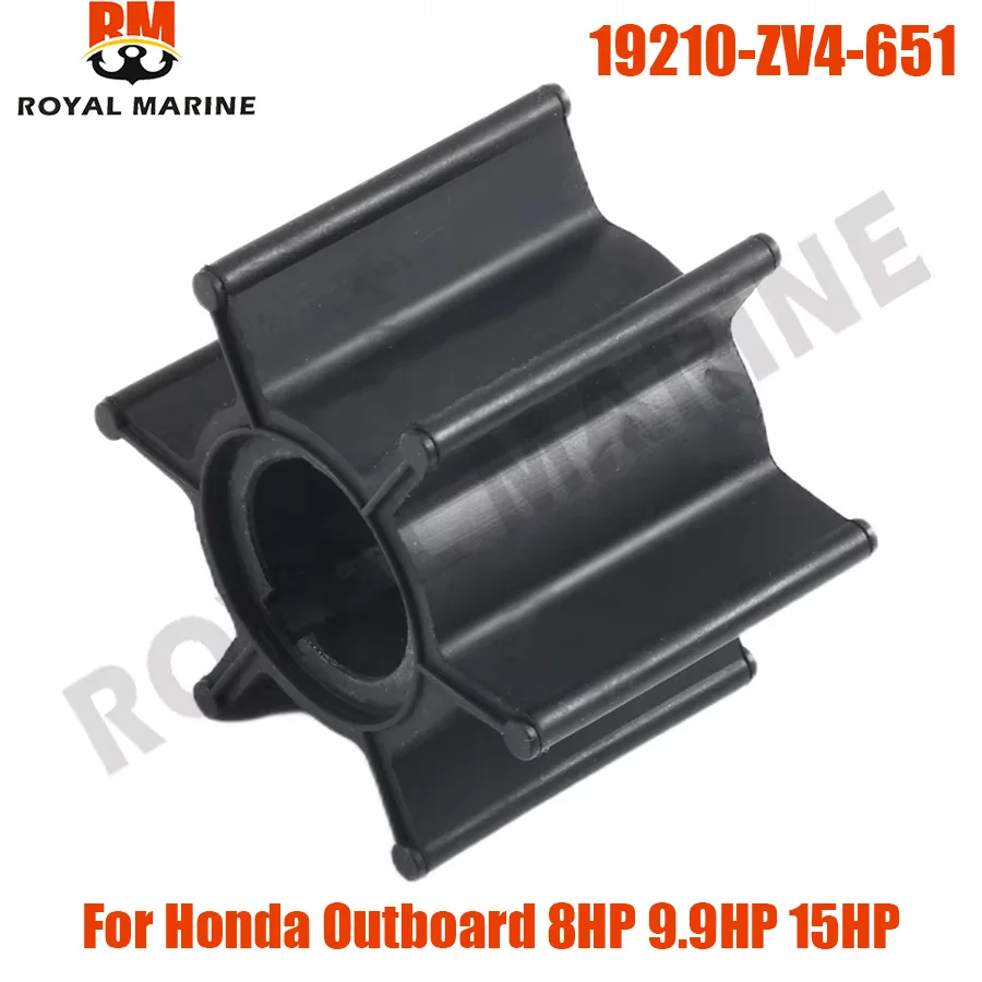 19210-ZV4-651 Water Pump Impeller for Honda Outboard 8 9.9 15 75 90 115 130HP 19210-ZW1-B02 19210-ZW1-B03 B04 18-3250 18-3247