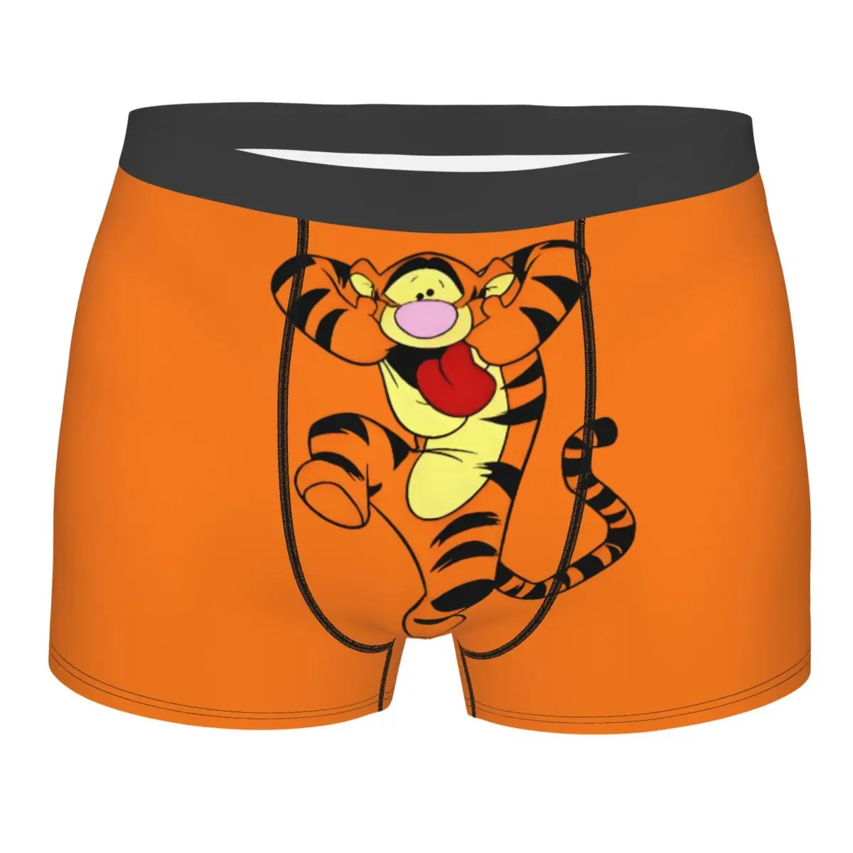 

Модные боксеры My Friends Tigger Pooh на заказ, шорты, мужские трусы, дышащие трусы, нижнее белье
