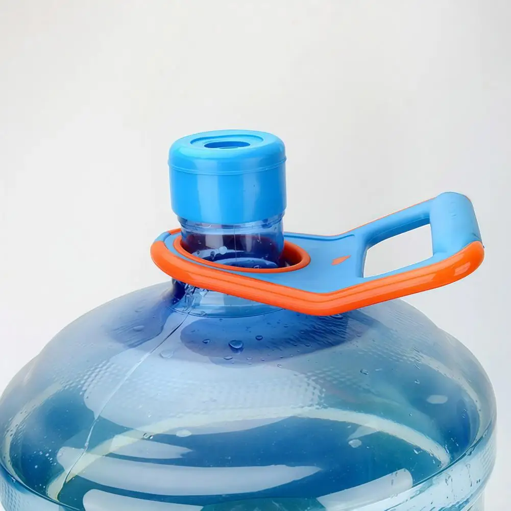 Portable Water Jug Grip Ergonomic 5 Gallon Water Bottle Handle Non-slip Heavy Duty Jug Carrier Energy Saving Lift for Water