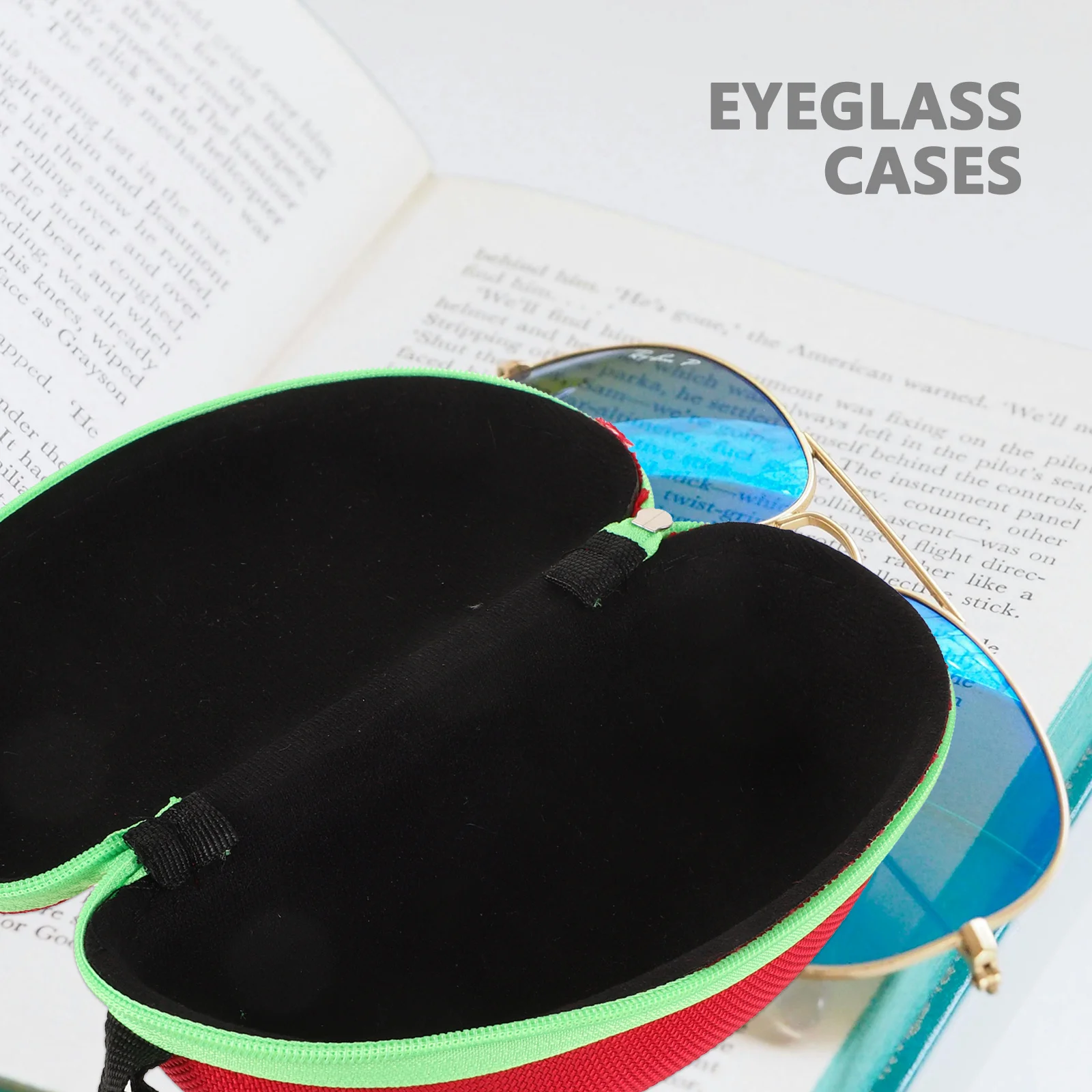 

Portable Lightweight Glasses Case Eva Material Anti-Pressure Scratch-Resistant Eyewear Organizer for Sunglasses Goggles