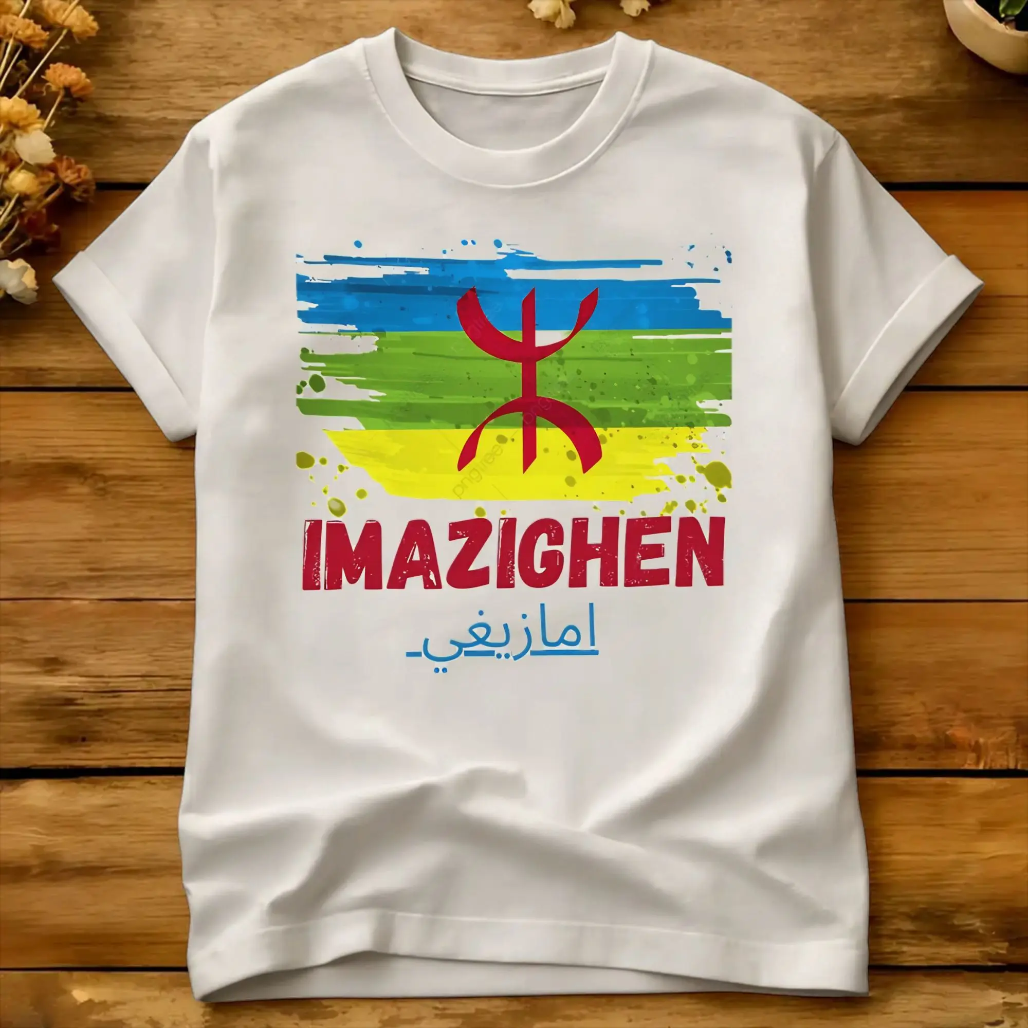 Harajuku T-Shirt Summer Imazighen There Are Several Products Imazighen Berber T-Shirts Amazigh Cotton Tshirt for Men Top Tees