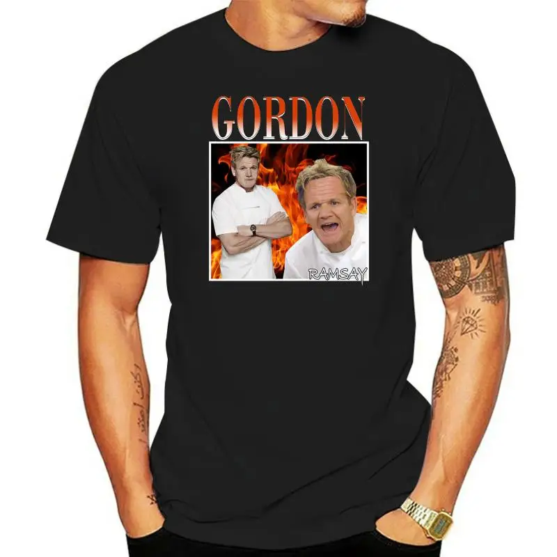 Men T shirt VINTAGE GORDON RAMSAY TSHIRT Women tshirt