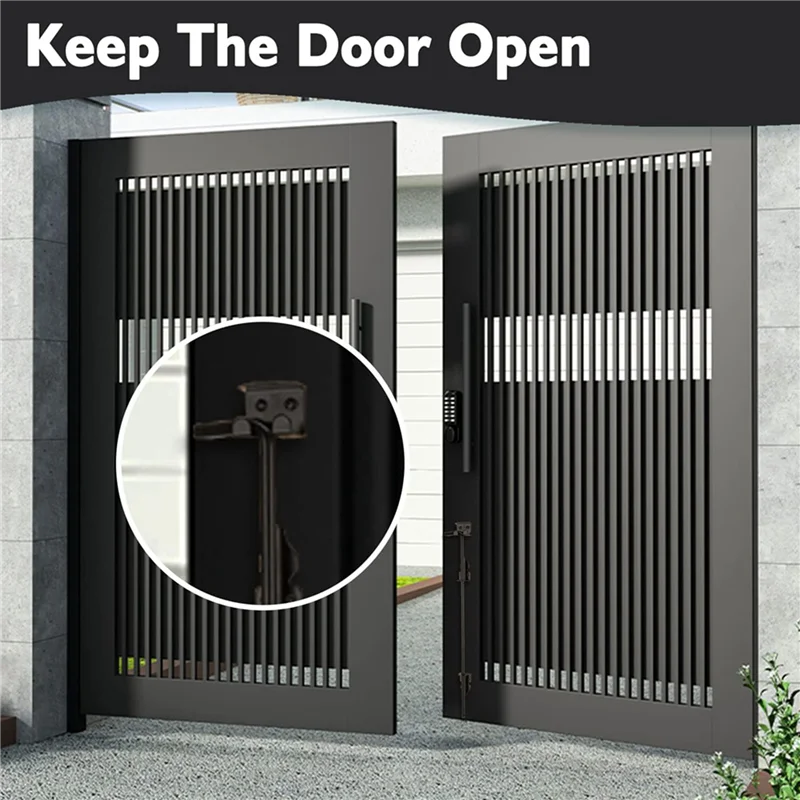 

M13K-2Pcs 18Inch Cane Bolt Heavy Duty Gate Drop Rod, Hardware Ground Latch Gate Stopper Gate Hardware, Cane Bolts