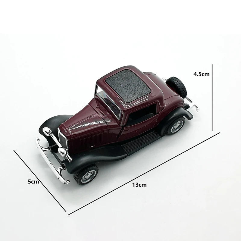 1:32 Alloy VintageรถDiecastรุ่นคลาสสิกรถดึงกลับรุ่นรถขนาดเล็กแบบจําลองสําหรับคอลเลกชันของขวัญสําหรับเด็กผู้ใหญ่