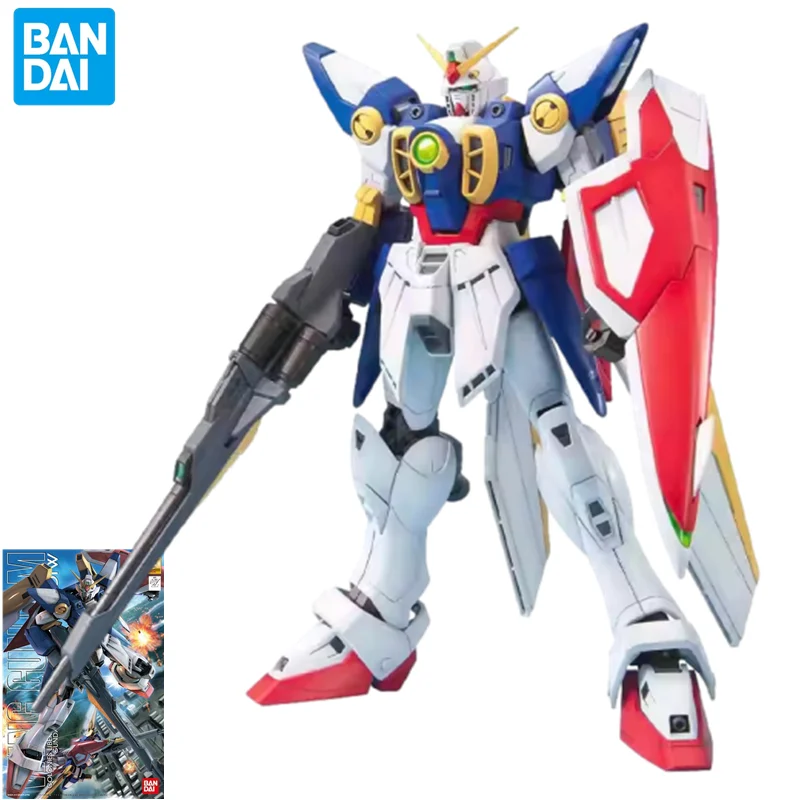 

Bandai MG Wing Gundam, ТВ-версия, модель, искусственная копия, игрушка-робот, аниме периферийный подарок на день рождения для детей