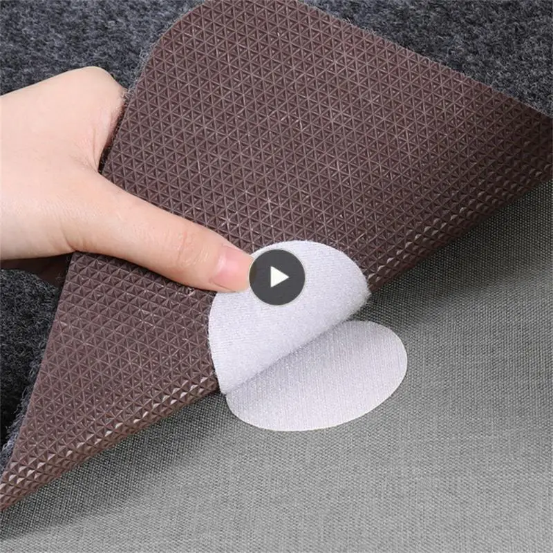 For Bed Sheet Sofa Mat Carpet Hook And Fastener Self Adhesive Hook Reusable Fastener Dots Stickers Houseware