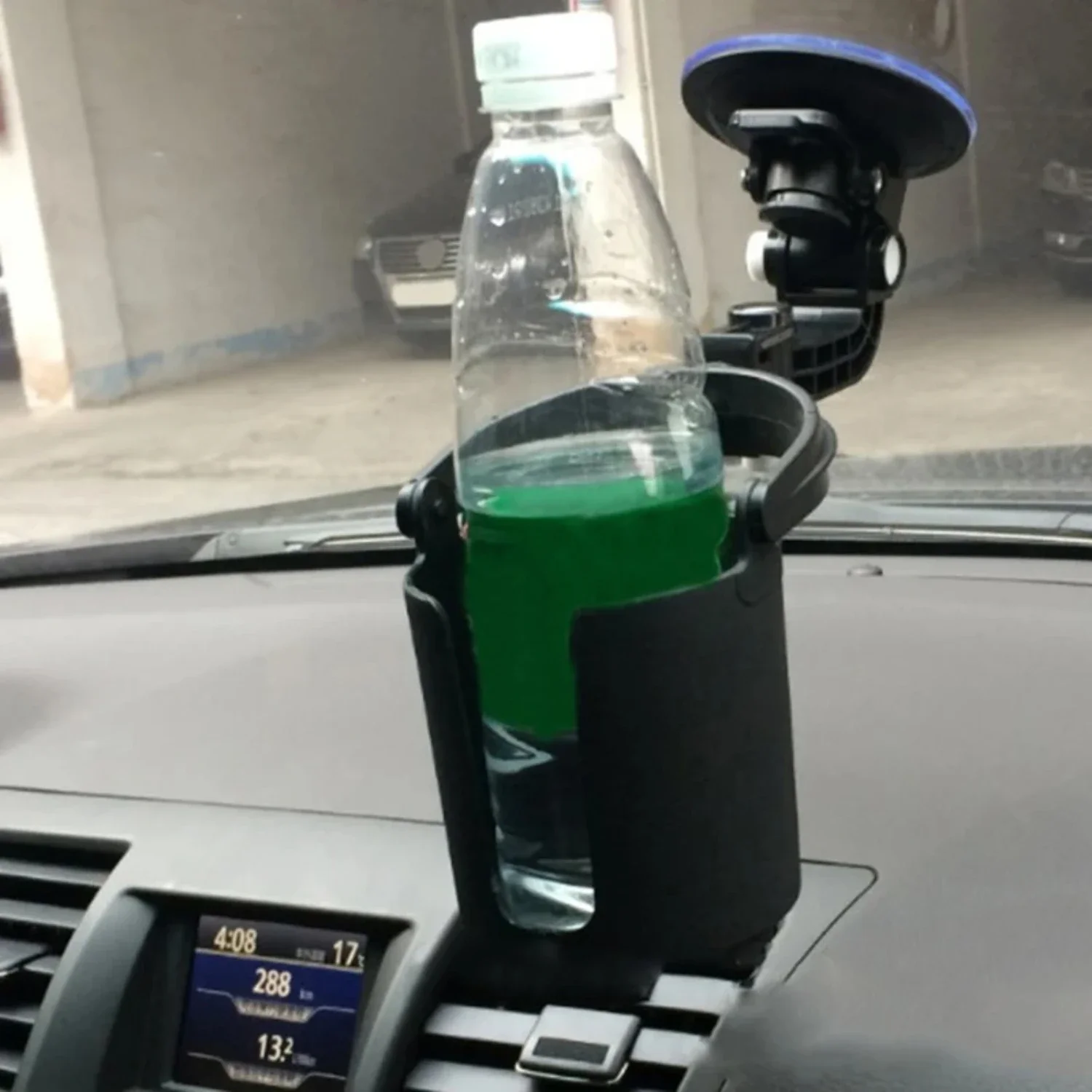 Car Water Cup Holder Car Drink Holder Coffee Barrel MUG CUP Car Suction Cup Mobile Phone Holder Adjustable