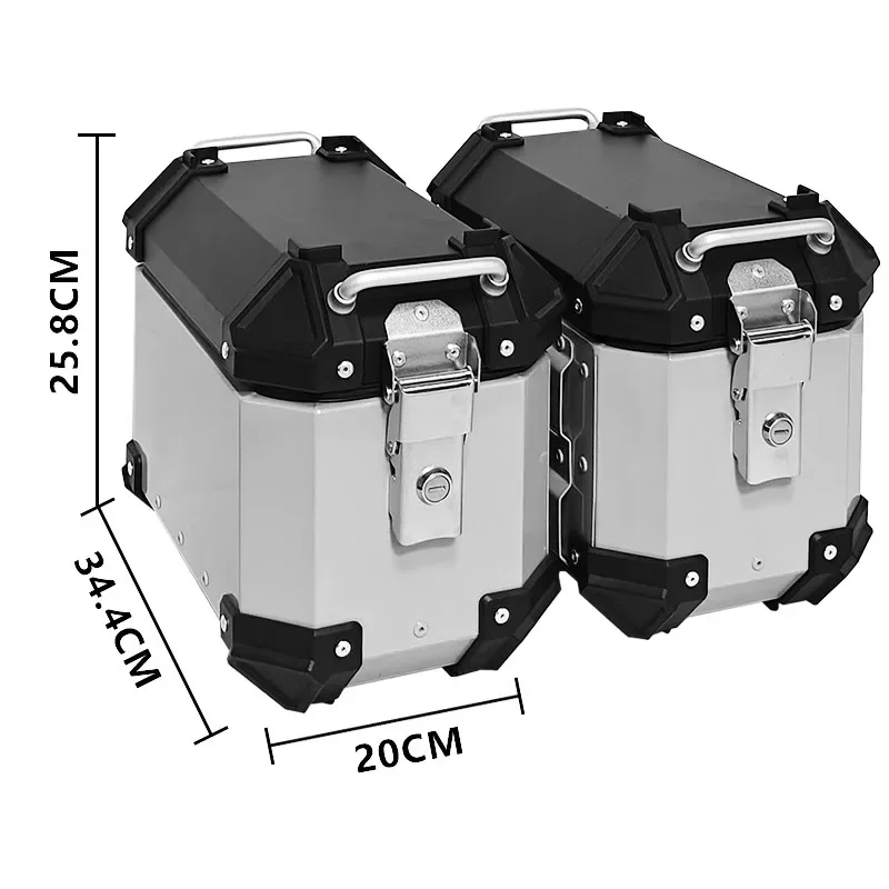 Ayay Motorrad 25l Side Box Motorrad 16l Elektroauto Drei Side Box Universal Zwei Side Box,2 Stk