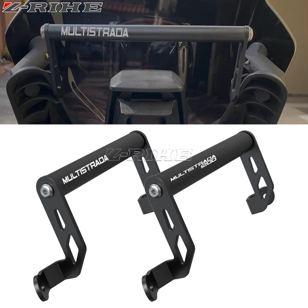 

2024 Motorcycle For Ducati MULTISTRADA V2S V 2 S Travel 1260 1200 2016 - 2023 Navigation Bracket Holder GPS Phone Support Mount