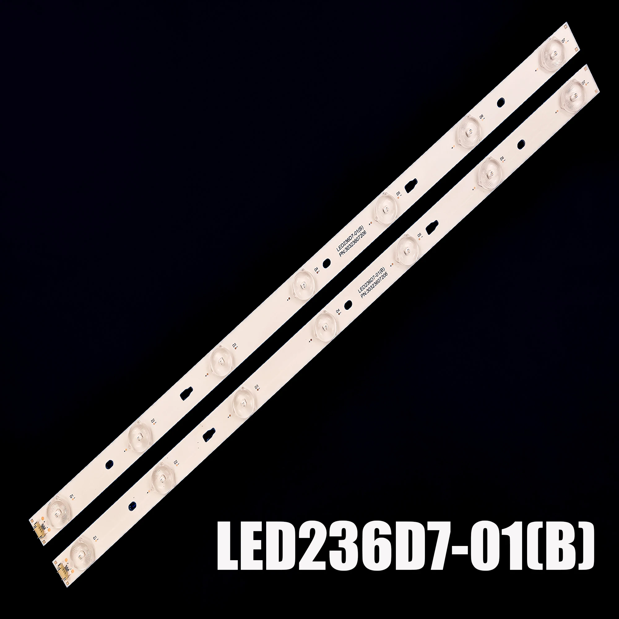 

LED Backlight Strips For LE24B8000T LED236D7-01(B) V236BJ1-P01 TF-LED24S38T2 PLE-2405HD JVC LT-24MU360 LT-24M450 LT-24M550