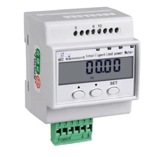 

Din rail solar mulit channel dc power energy meter hall sensor