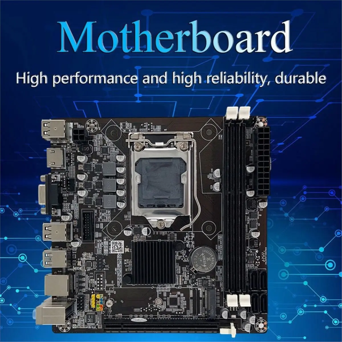【a75t】-h81s-マザーボード-lga1150-b85-チップセット-m2-nvme-hd-vga-ddr3-最大サポート-2x8gb-ram-itx-pc-マザーボード