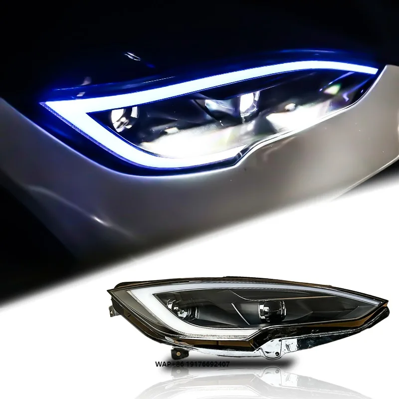 

Светодиодные фары с изменением цвета для Model S: хит продаж среди автолюбителей