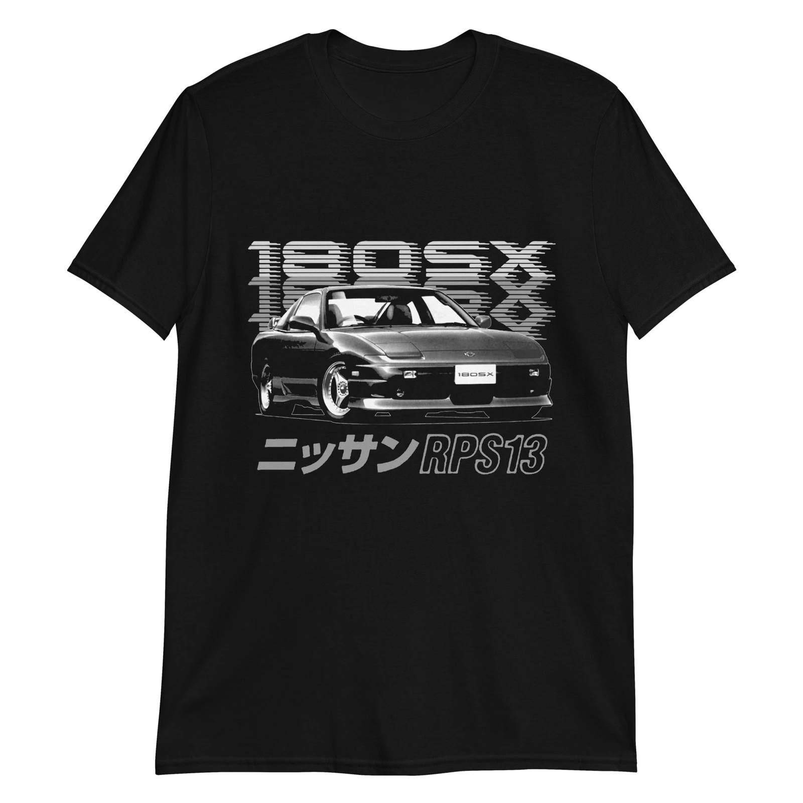 RPS13 180SX 90s JDM Tuner Car Camiseta unisex de manga corta