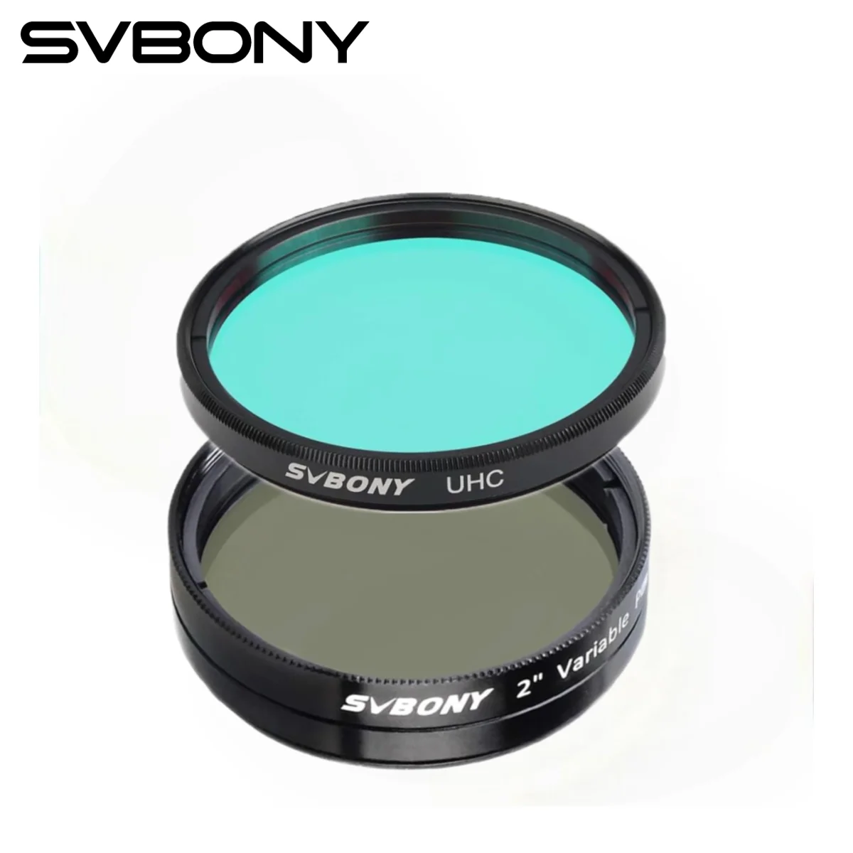 Svbony SV128 filtre de télescope filtre de polarisation de 2 pouces + ensembles de filtres UHF adaptés à l'observation astronomique