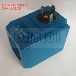 Pump truck electromechanical magnetic valve coil H507848 24VDC 30W Inner diameter 23.5mm Height 60mm