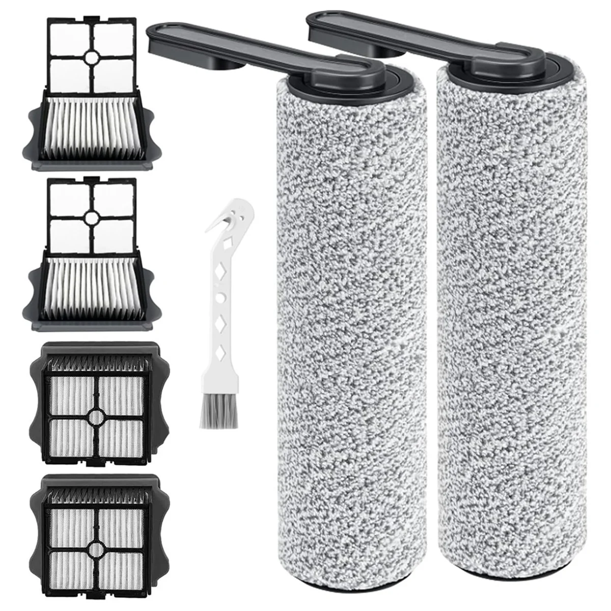 Brush Rollers and HEPA Filters for Tineco Floor ONE S5 S5 Pro2 Cordless Vacuum Cleaner Replacement Parts Kit