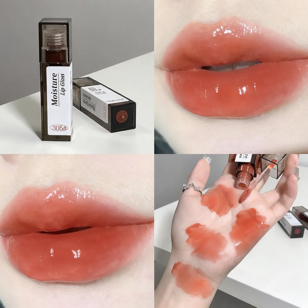 Gege Gege Bear Glossy Tint Mirror Lip Glaze Long Lasting Waterproof Hydrating Non Stick Cup Natural Lipstick Makeup - Aliexpress Deal