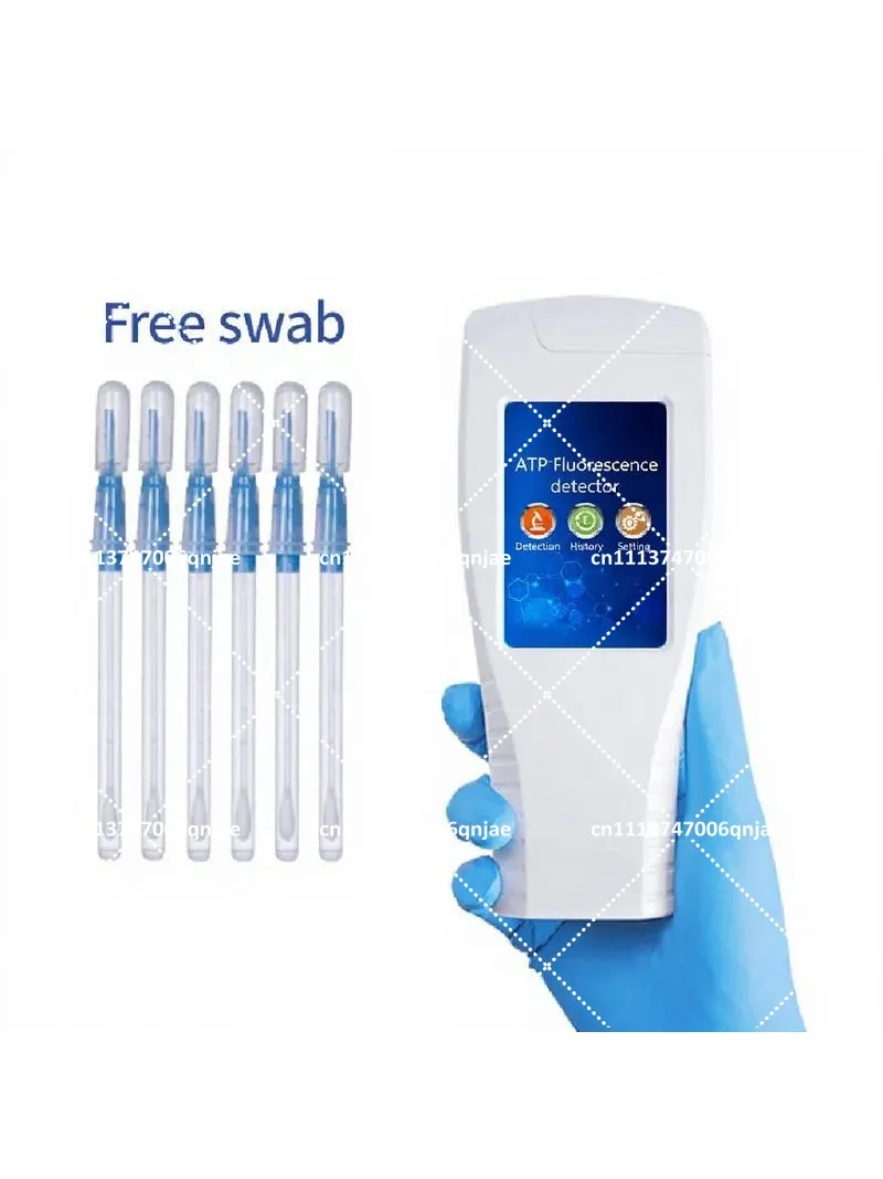 Portable ATP Bacteria Detection Meter Handheld Automatic Lithium Battery Water Quality Tester