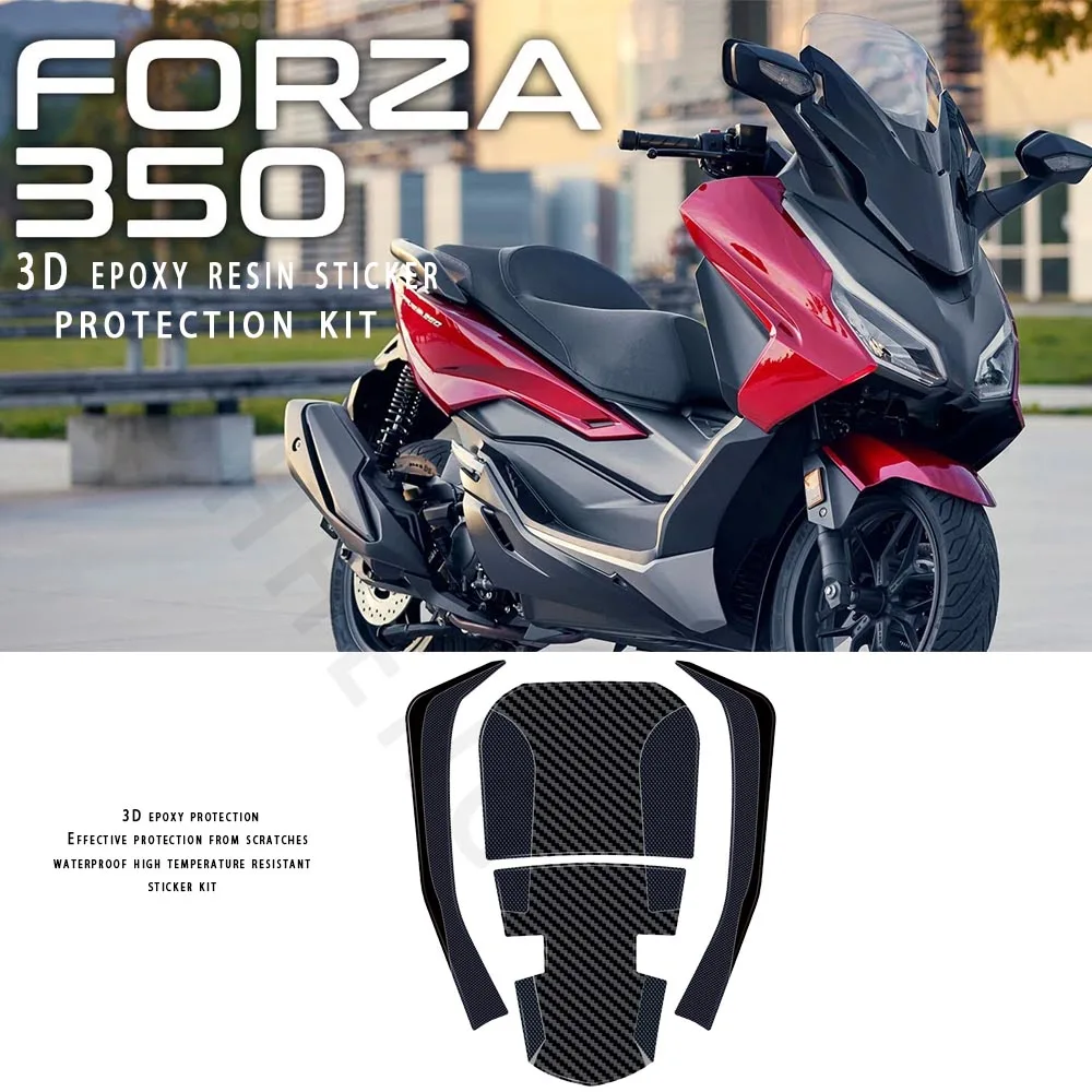 

for Honda Forza 350 NSS 350 Forza350 NSS350 Motorcycle Accessories Protector 3D Epoxy Resin Sticker 2021 2022 2023