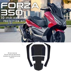 Protector de resina epoxi 3D para motocicleta, pegatina para Honda Forza 350, NSS 350, Forza350, NSS350, 2021, 2022, 2023