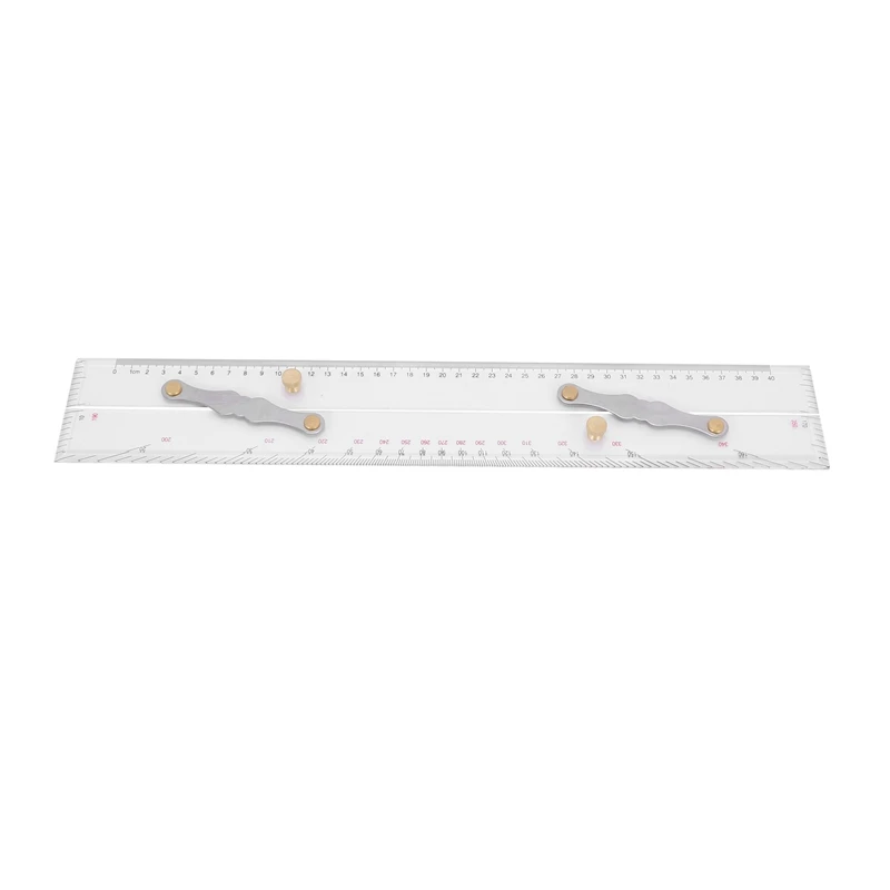 Marine Ruler Parallel Ruler Nautical Charts Parallel Ruler Mapping Points to Pull Parallel Ruler 450MM