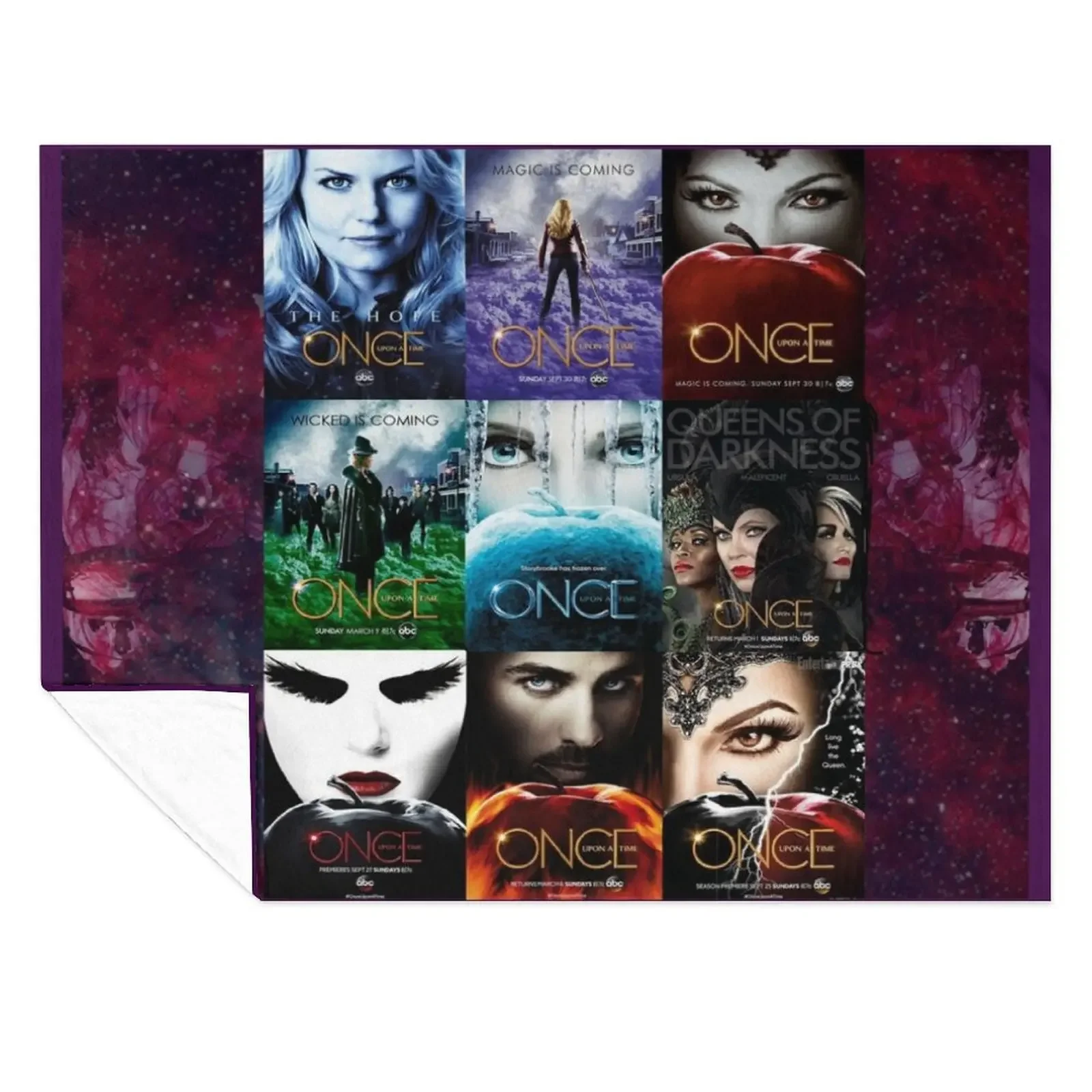 

Once upon a time ... Throw Blanket Designers Giant Sofa Luxury Thicken Summer Beddings Blankets