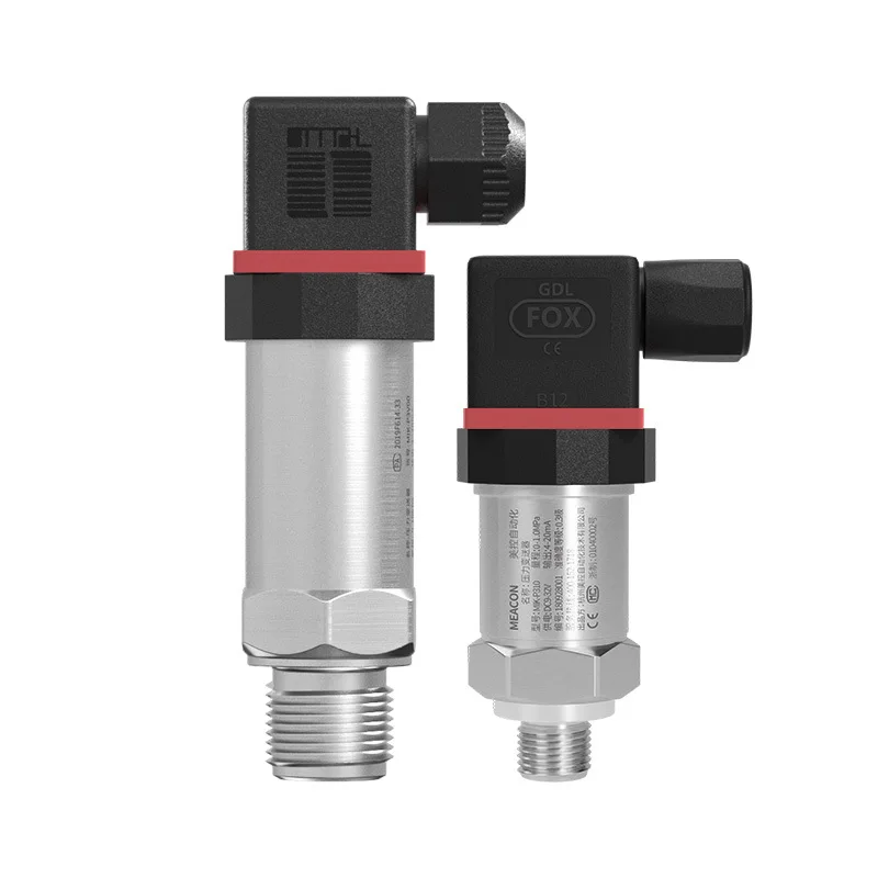 Diffused silicon pressure transmitter with digital display 4-20mA pressure sensor High precision hydraulic fluid