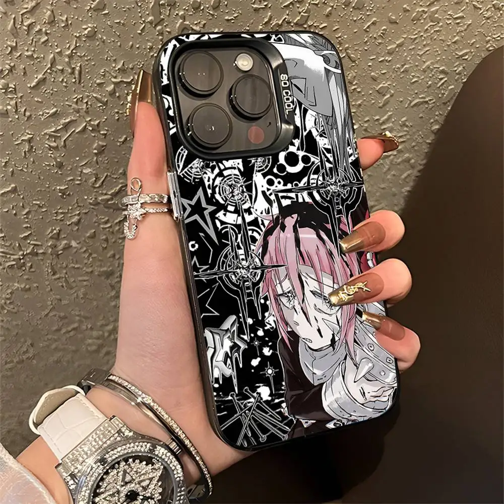 Crona Soul Eater Phone Case For iPhone 16,15,14,13,12,11,Pro,Max,Plus,Mini,XS,SE Anti Fall Black Matte Hard Bumper