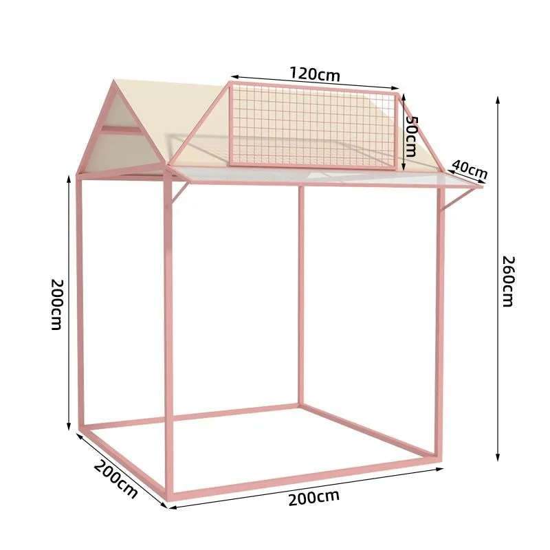 

Iron Art Display Activity Rack Stall Market Mobile