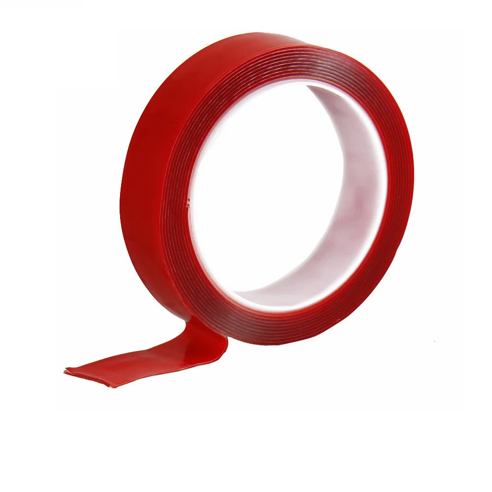 1PCS Double Sided Adhesive Tape Acrylic Transparent No Traces Sticker for LED Strip Car Tablet Fixed 3 Meters