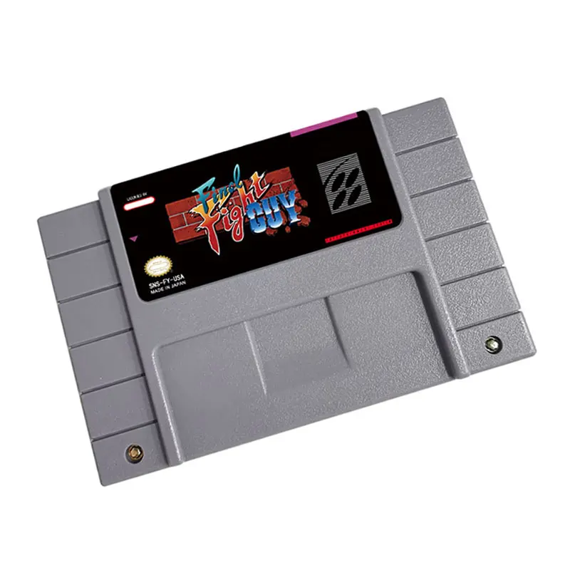 LinkA US Version Games Cartridge FINAL FIGHT GUY,1,2,3, SMW, Super Castlevania IV for NTSC-U SNES Game Console
