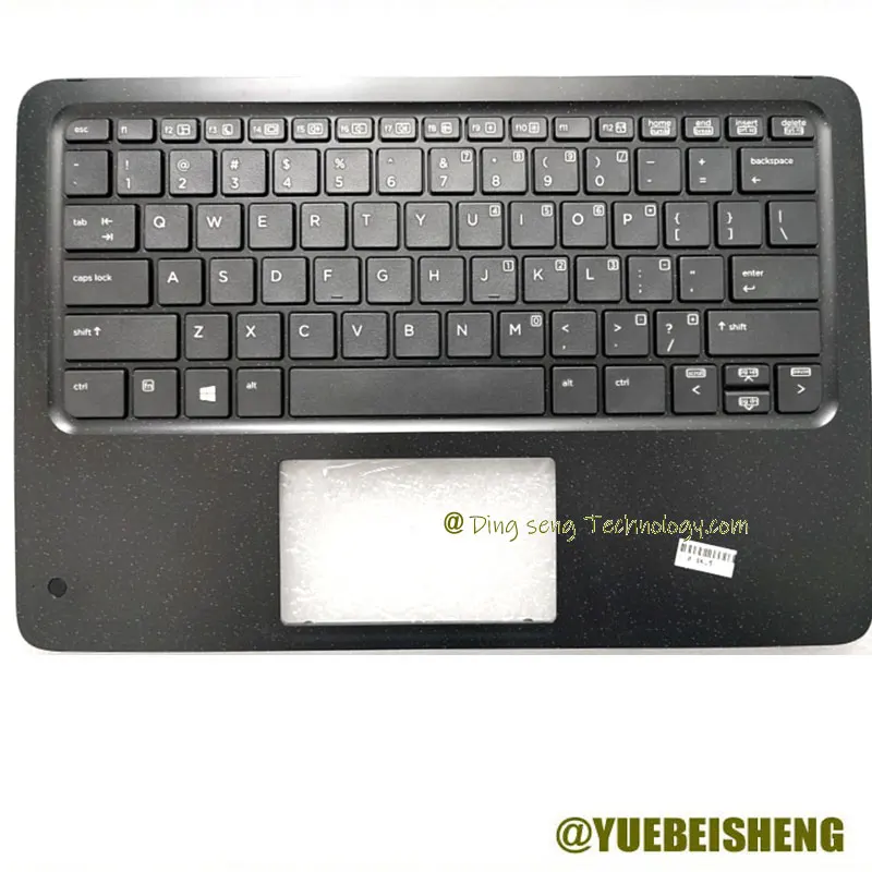 

YUEBEISHENG New/org For HP Probook x360 11 G3 G4 EE Palmrest US keybord upper cover