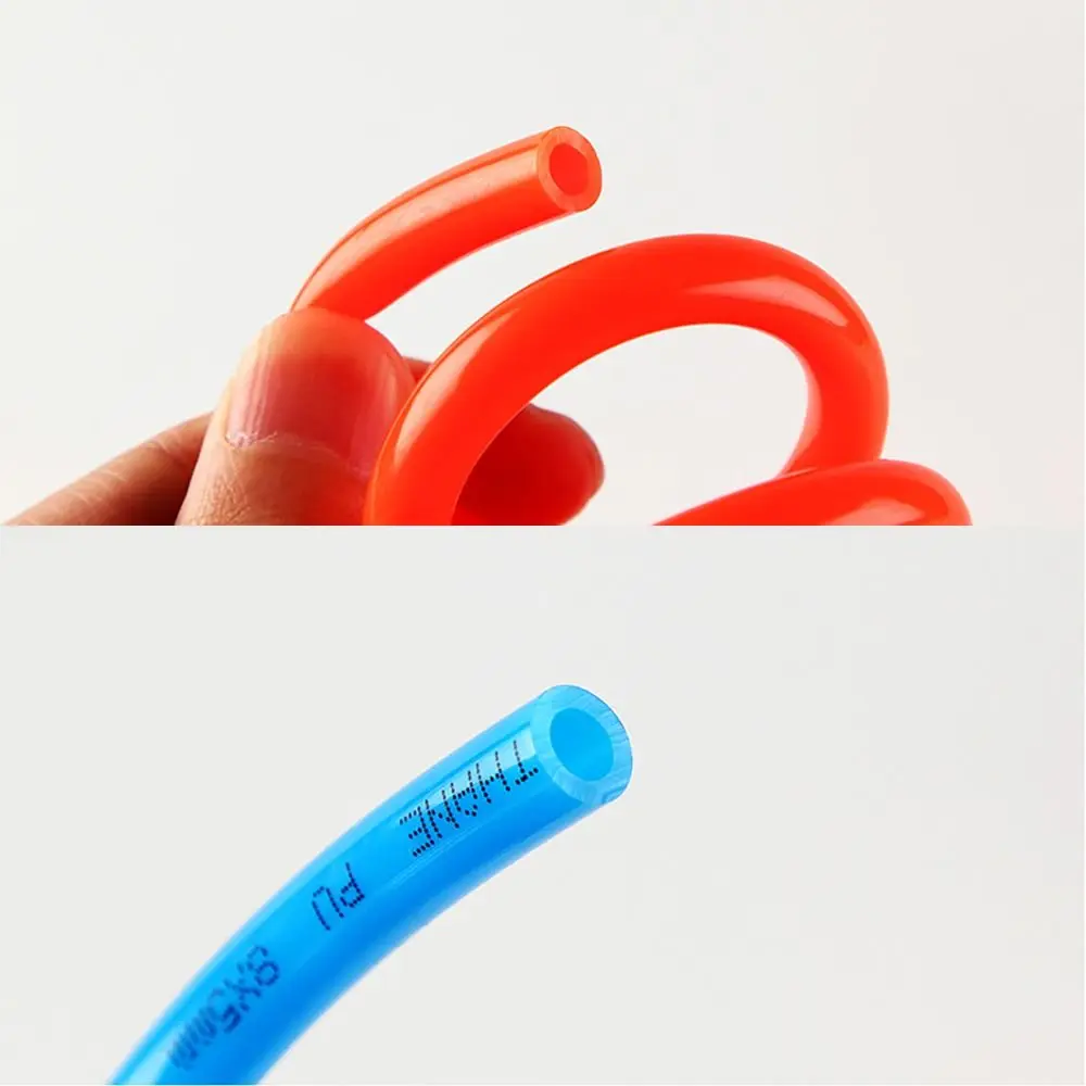 أداة زنبركية قابلة للتطوير مرنة من البولي يوريثان خرطوم ضاغط الهواء PU متعدد الألوان خرطوم أداة الهواء PU أنبوب الهواء الارتداد