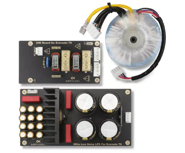 

T8 turntable upgrade Sedlbauer linear power board filter module lossless installation