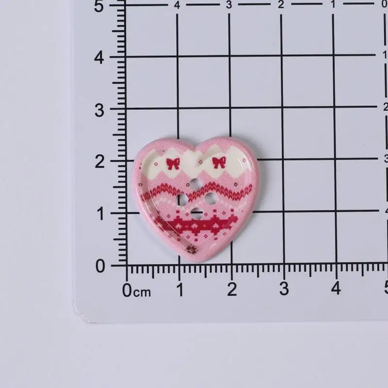 10/20 Stück Herzförmige Knöpfe in verschiedenen Farben mit 4 Löchern zum Nähen von Kleidung, Accessoires, Bastelarbeiten, Scrapbooking, DIY-Bekleidungszubehör – Detail 8