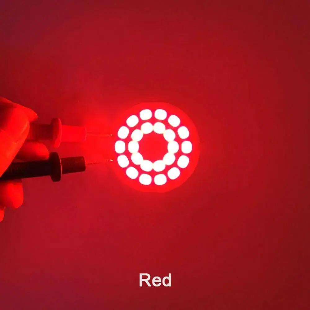 1 pcs DC 3V 4V DIY Lamp Warm/Cold/Red/Blue Light Circular LED Round COB Chip Lighting Components COB Lighting Light Plate