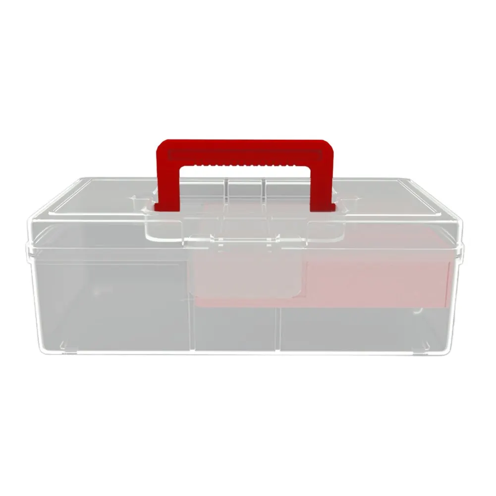 

For Fishing Gear Divider Tray Fishing Lure Box Fishing Enthusiasts Comfortable Grip Tackle Box Fishing Accessories